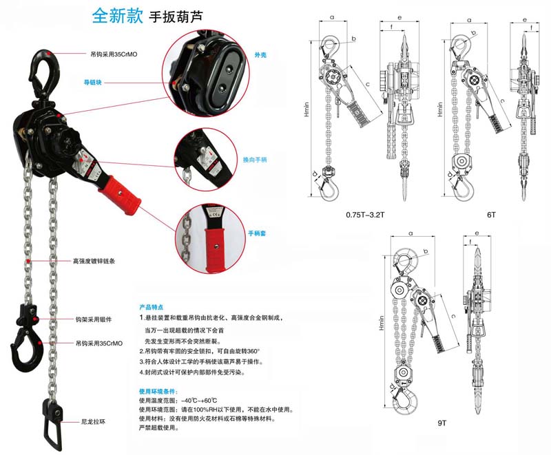 HSH-X型手扳葫蘆細(xì)節(jié)圖及結(jié)構(gòu)圖 HSH-X型手扳葫蘆細(xì)節(jié)圖及結(jié)構(gòu)圖